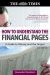 How to Understand the Financial Pages : A Guide to Money and the Jargon cover