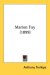 Marion Fay cover