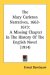 The Mary Carleton Narratives, 1663-1673; : A Missing Chapter in the History of the English Novel cover