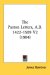 The Paston Letters, A.d. 1422-1509 cover