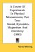 A Course Of Experiments In Physical Measurement : Sound, Dynamics, Magnetism and Electricity cover