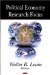 Political Economy Research Focus cover