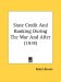  State Credit And Banking During The War And After