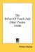 The Defeat Of Youth And Other Poems cover