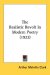 Realistic Revolt in Modern Poetry cover