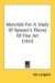 Materials for a Study of Spenser's Theory of Fine Art cover