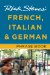 Rick Steves' French, Italian and German Phrase Book and Dictionary cover