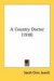 Country Doctor cover