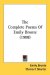 The Complete Poems Of Emily Bronte cover