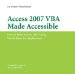 Access 2007 VBA Made Accessible cover