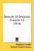 Memoirs Of Benjamin Franklin cover