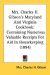  Mrs. Charles H. Gibson's Maryland And Virginia Cookbook: Containing Numerous Valuable Receipts for Aid in Housekeeping