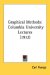  Graphical Methods: Columbia University Lectures
