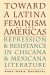 Toward a Latina Feminism of the Americas : Repression and Resistance in Chicana and Mexicana Literature cover