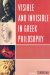 Visible and Invisible in Greek Philosophy cover