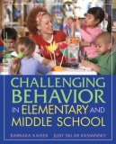 Challenging Behavior in Elementary and Middle School [Click for larger image]