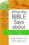 What the Bible Says About Money [Click for larger image]