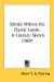 British Writers on Classic Lands : A Literary Sketch cover