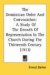 The Dominican Order And Convocation : A Study of the Growth of Representation in the Church During the Thirteenth Century cover