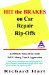 Hit the Brakes on Car Repair Rip-offs cover