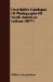 Descriptive Catalogue of Photographs of North American Indians cover
