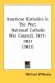 American Catholics In The War : National Catholic War Council, 1917-1921 cover