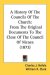 A History Of The Councils Of The Church : From the Original Documents to the Close of the Council of Nicaea cover