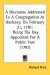 A Discourse Addressed To A Congregation At Hackney, On February 21, 1781 : Being the Day Appointed for a Public Fast cover