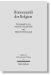 Hermeneutik Der Religion cover