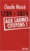 1789-1815, Aux Larmes, Citoyens! cover