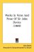 Works In Verse And Prose Of Sir John Davies cover