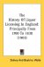 The History Of Liquor Licensing In England : Principally from 1700 to 1830 cover