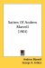 Satires Of Andrew Marvell cover