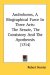  Androboros, A Biographical Farce In Three Acts: The Senate, the Consistory and the Apotheosis
