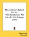 Mrs. Leicester's School Etc. V1 : With Introduction and Notes by Alfred Ainger cover