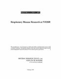 Respiratory Disease Research at NIOSH : Review of Research Programs of the National Institute for Occupational Safety and Health [Click for larger image]