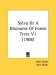 Sylva Or A Discourse Of Forest Trees cover