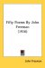 Fifty Poems By John Freeman cover