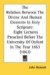 The Relation Between The Divine And Human Elements In Holy Scripture : Eight Lectures Preached Before the University of Oxford in the Year 1863 1863 cover