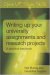 Writing up your University Assignments and Research Projects cover