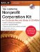 The California Nonprofit Corporation Kit cover