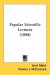 Popular Scientific Lectures cover