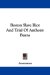 Boston Slave Riot and Trial of Anthony Burns cover