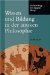 Wissen Und Bildung in Der Antiken Philosophie cover