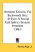 Abraham Lincoln, The Backwoods Boy : Or How a Young Rail Splitter Became President cover