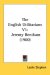 English Utilitarians : Jeremy Bentham cover