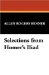 Selections from Homer's Iliad cover