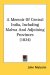 A Memoir Of Central India, Including Malwa And Adjoining Provinces cover