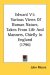 Edward : Various Views of Human Nature, Taken from Life and Manners, Chiefly in England cover