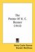 The Poems Of H. C. Bunner cover